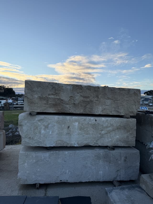 2m Sandstone Blocks